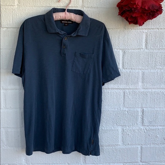Michael Kors Other - Michael Kors Blue Polo sz L